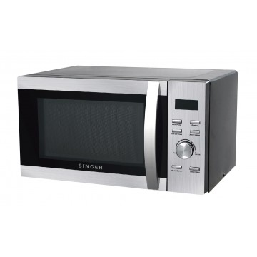 Singer SMWO-23SI-WGDG Φούρνος Μικροκυμάτων με Grill 23lt Inox